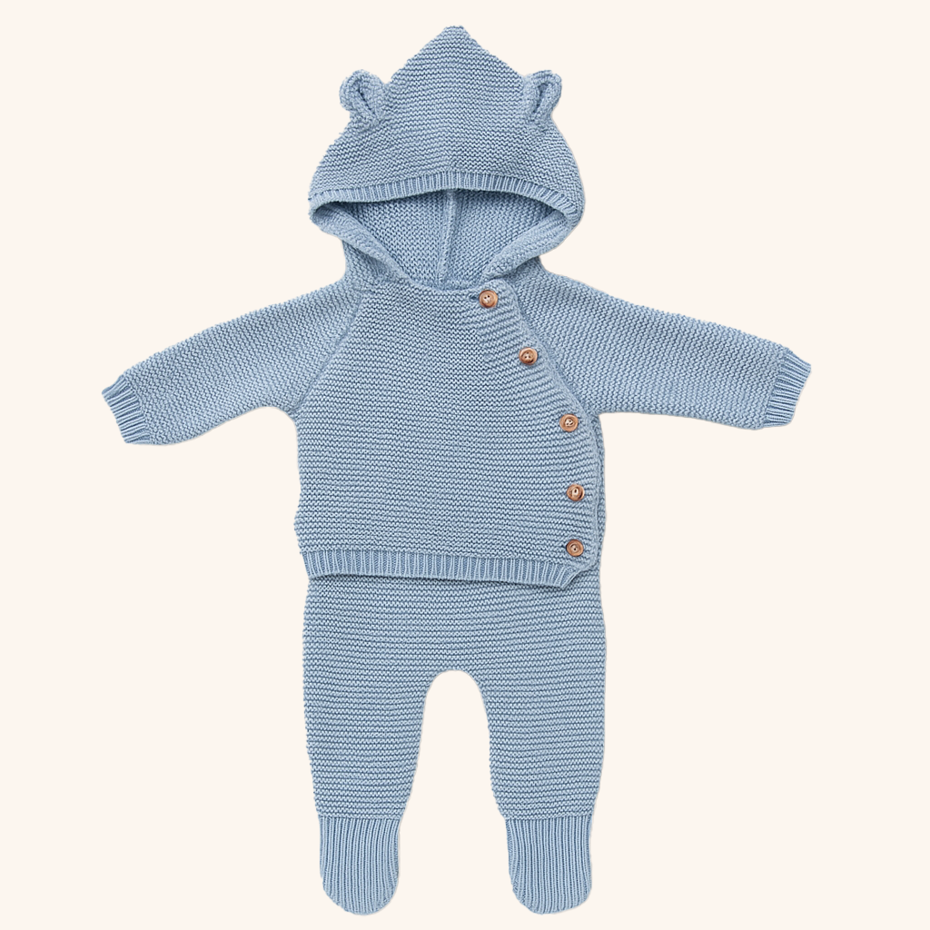 Ensemble maillé à capuche — photo 2