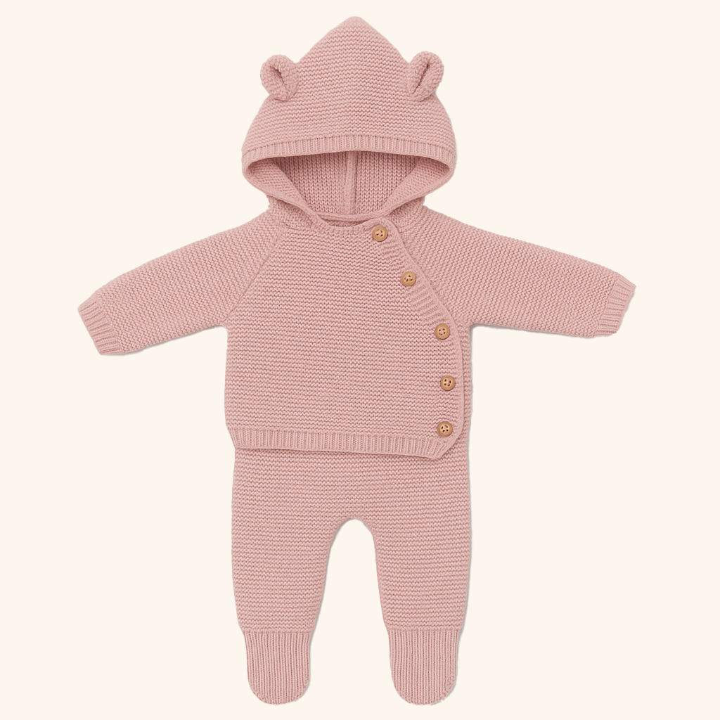 Ensemble maillé à capuche — photo 3